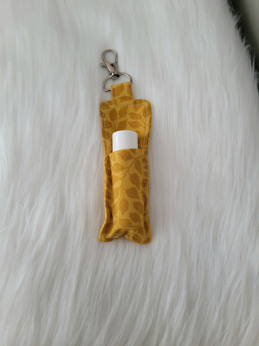 Yellow Leaves Lip Balm Holder