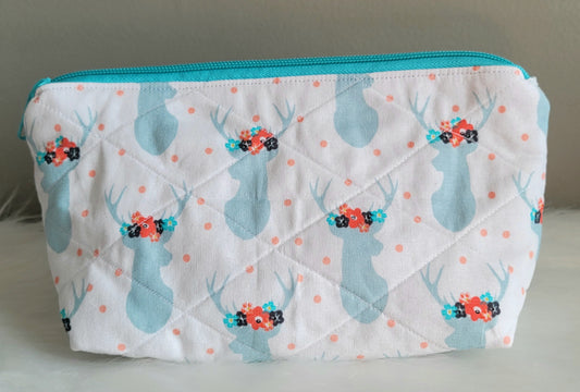 Whimsical Deer Medium Zipper Pouch