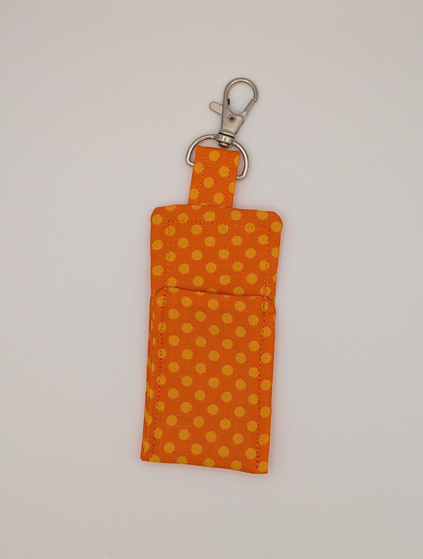Orange Dots Lipbalm Holder