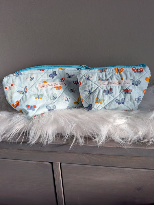 Cheerful Butterflies Zipper Pouch