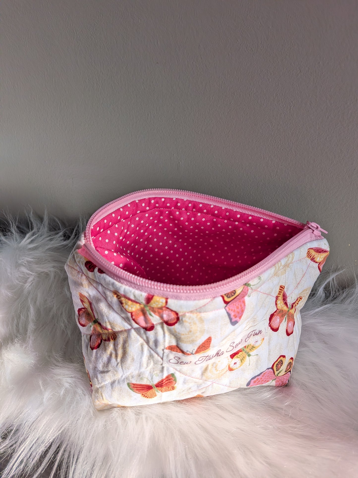 Flutters Zipper Pouch